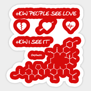 The Chemistry of Love Sticker